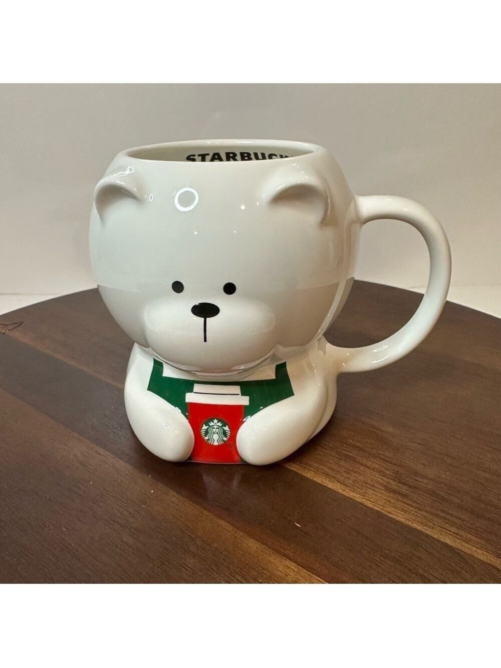 Starbucks 2025 Holiday White Bearista Bear Mug | BNWT | Ceramic Collectible